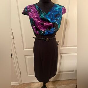 Tiana B. Black Pencil Dress